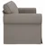 Sofa Sivo-smeđa 215 x 82 x 80 cm tkanina