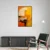 Canvas Slika na platnu Spokojstvo u haosu 2, Sa ramom, 50 x 75 cm, Crni