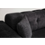 ATELIER DEL SOFA Sofa trosed Athena 3 Seater Black