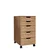 Hanah Home Komoda Atlas 1600-62, 40x77,4x55 cm, Braon