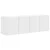TV zidni ormar 2 pcs Bijelo 59,5 x 31 x 40 cm Konstruirano drvo
