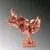 Aberto Design Dekorativna figura Yak-033, 30x32x9 cm