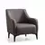 Atelier del Sofa Fotelja Belissimo 94x87x77cm Tamnosiva