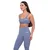 GymBeam Sportski grudnjak Essence String Denim Blue