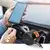 Nedis CCH1C1A60WBK - Auto punjač sa uvlačivim kablom PD 30W 2xUSB-C + 1xUSB-A