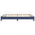 vidaXL Box spring posteljni okvir moder 200x200 cm blago