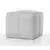 Atelier del Sofa Tabure Holler, Sivi