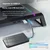 Ice Coorel Postolje za monitor, 4 USB porta, Crno