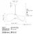 Opviq luster Kelebek-50-9016, 1 × E27, beli