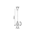 Rabalux Visilica Norah, E14 1x40W, Providna