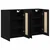 Kabinetski zidni Zidne 2 pcs Umjetnički hrast 69,5 x 34 x 90 cm