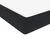 Vidaxl Box spring postelja z vzmetnico črna 160x210 cm žamet