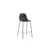 Venture Design Barski stol Polar 43x105x42 cm črne barve