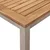 TrpezarijskiStol Smeđa 180 x 90 x 75 cm Čvrsto teak drvo