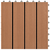 VIDAXL WPC ploščice 11 kosov za 1 kvadratni meter, rjave