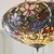 Endon 111887 - Luster na lancu Tiffany SULLIVAN 3xE27/10W/230V prečnik 57 cm