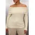 Trendyol Curve Ženska bluza Tbbaw25Af00000, Krem