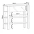 HANAH HOME Komoda Henric White