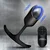 Heavy Hitters Vibrating Weighted Silicone Anal Plug Medium Black