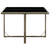 Vrtni stol sivi 109 x 107 x 74 cm od poliratana i stakla