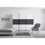 Ormar Sa Kliznim Vratima Includo 280/222/68 cm antracit, bela