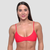 GymBeam Women‘s Bikini Top HAWAII Red