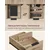 Songmics Stranska mizica LET325B01 60x35x61 cm rjava