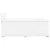 Vidaxl Box spring postelja z vzmetnico bel 120x200 cm umetno usnje
