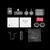 Hollyland LARK M2S Wireless Lavalier Microphone Mini Combo (with Camera RX + USB-C RX, Space Gray)