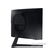 Gaming monitor Samsung S27AG550EU, 27 , QHD, VA, 1ms, 165Hz, DP, HDMI, AMD Freesnyc, nakrivljeni, ČRNi