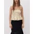 Reserved - Satenski top s peplum porubom