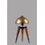 Opviq Stona lampa Stil, Braon-zlatne boje