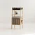 Hanah Home stalak za gramofon CPT4849-50, 50 cm, prirodno drvo
