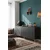 Hanah Home komoda Salkim 180, 180 cm, antracit / srebrna