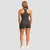 GymBeam Ženski sportski top BEAT Charcoal