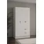 HANAH HOME Garderober Arden 3 White