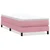 Box Spring krevet bez madraca ružičasti 100x210 cm samt