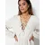 Trendyol Ecru Mini Woven Tied Linen Blend Beach Dress