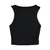 Trendyol Black Seamless/Seamless Lightly Supported/Shaping Knitted Sports Bra