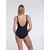 SUNFLAIR Enodelne kopalke  temno modra / bela