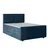 Livetastic BOXSPRING POSTELJA 120 cm  x 200 cm , les, kovina, umetna masa, tekstil modra