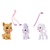 Set Zuru Sparkle Girlz punčka s kužkom, 27 cm