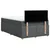 Vidaxl Box spring postelja z vzmetnico temno siva 120x190 cm blago