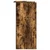 Recepcijski stol dimljeni hrast 55x50x103,5cm konstruirano drvo