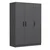 Hanah home Ormar Kale 135x210x52cm Antracit