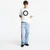 Majice A BATHING APE Ape Target Tee UNISEX Ivory L