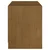 Vidaxl TV omarica medeno rjava 104x33x41 cm trdna borovina