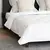 Duvet s jastucima s jastukom 3 pcs Bijelo Mikrofibra i Pero