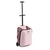 Kufor na kolieskach so sedátkom pre dieťa Carry-On Suitcase With Child Seat Luggage Eazy Sorbet Beaba 2v1 s prídavnými kolieskami pre stabilitu 22 l nosnosť až 100 kg ružový BE946006