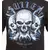 Hardcore majica moška - HUR SKULLS - SULLEN - SCM6910_BK